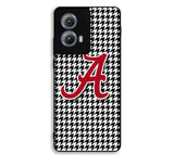 Alabama Houndstooth Crimson Tide Motorola Moto Edge 2024 Case FE6035