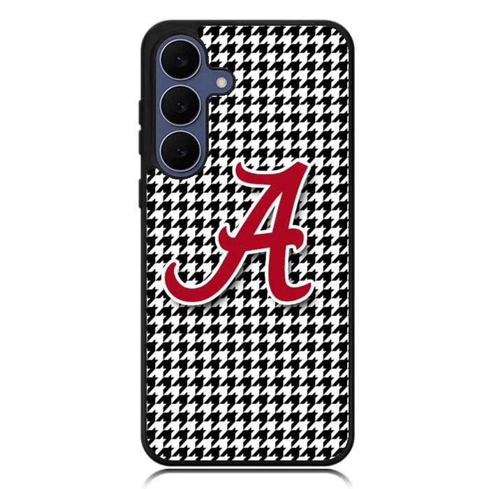 Alabama Houndstooth Crimson Tide Samsung Galaxy S25 FE Case BC2276