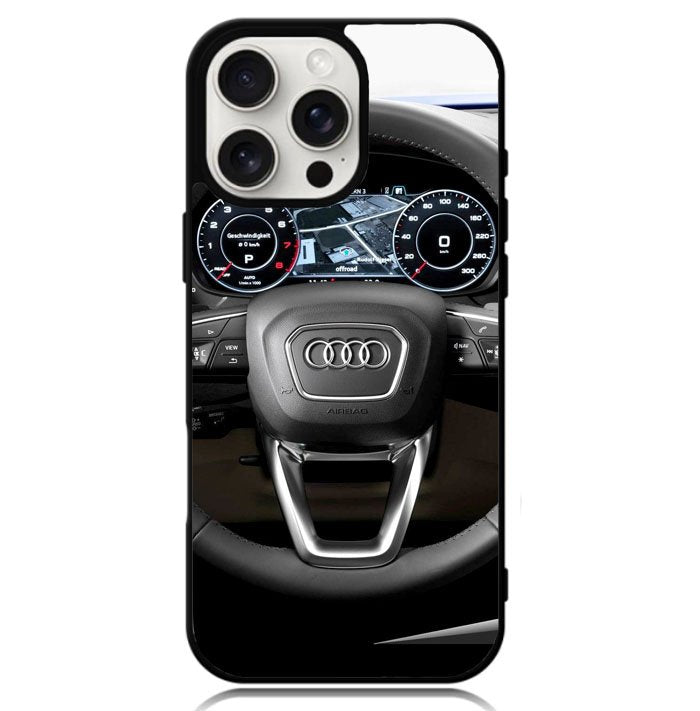 Audi Steering Speedometer Case iPhone 16 Pro Max BC2244