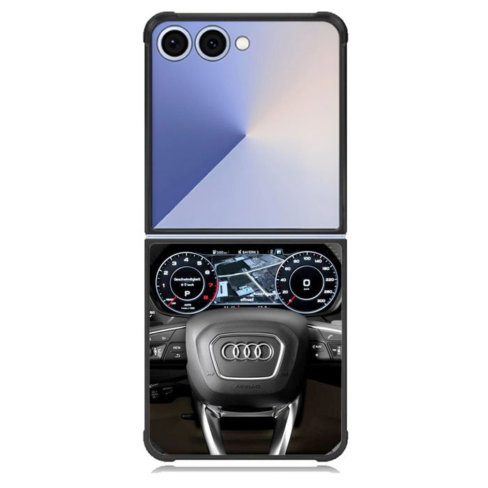 Audi Steering Speedometer Samsung Galaxy Z Flip 7 Case BC2244
