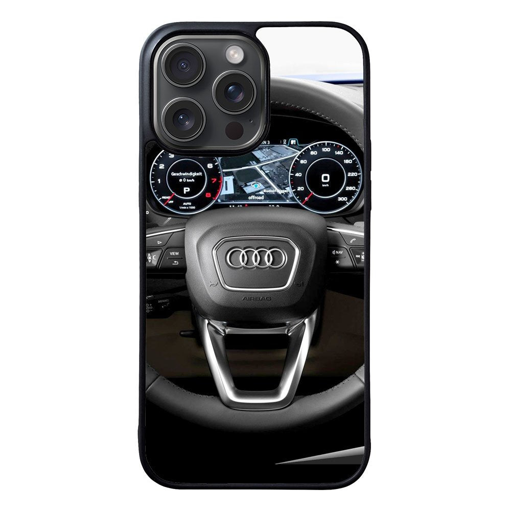 Audi Steering Speedometer Case iPhone 15 Pro BC2244