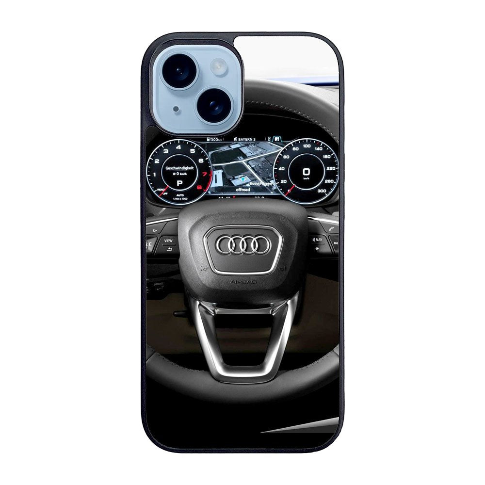 Audi Steering Speedometer Case iPhone 15 BC2244