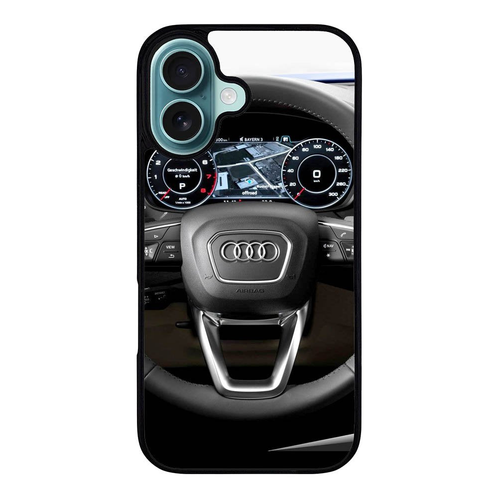 Audi Steering Speedometer Case iPhone 16 Plus BC2244