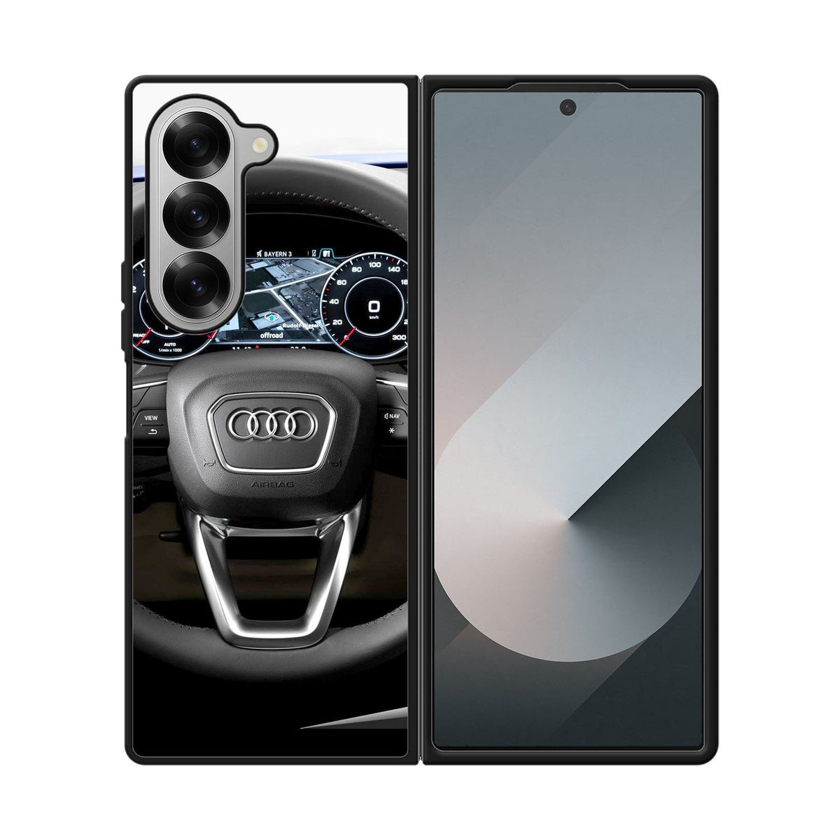 Audi Steering Speedometer Case Samsung Galaxy Z Fold 6 5G BC2244
