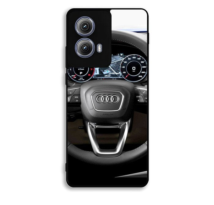 Audi Steering Speedometer Motorola Moto Edge 2024 Case BC2244