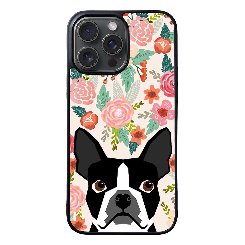 Boston Terrier Dog Breed Case iPhone 15 Pro BC2262