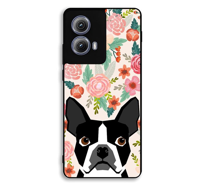 Boston Terrier Dog Breed Motorola Moto Edge 2024 Case FE2604