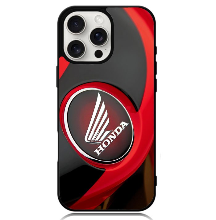Honda Logo Red Case iPhone 16 Pro BC2139