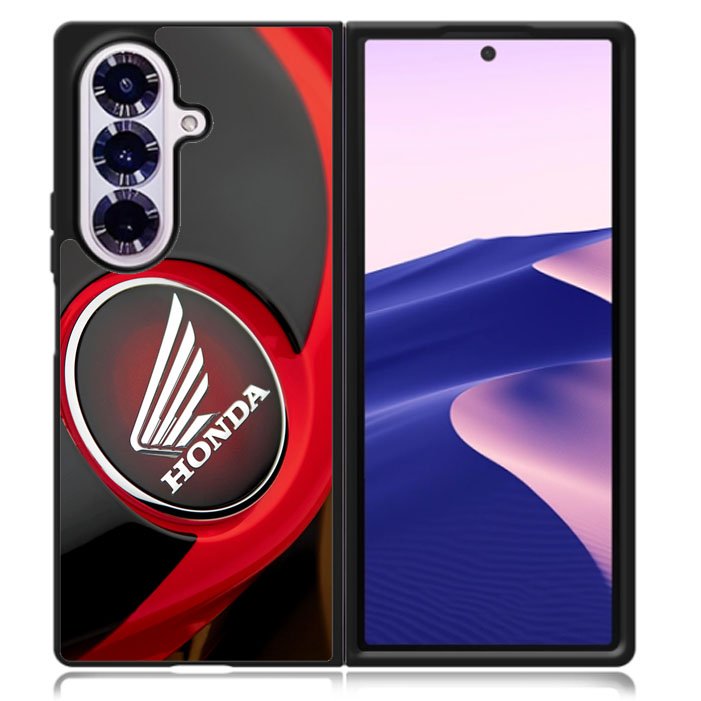 Honda Logo Red Samsung Galaxy Z Fold 7 5G Case BC2139