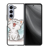 American Shorthair Happy Cat Case Samsung Galaxy z Fold 5 5G BC2231