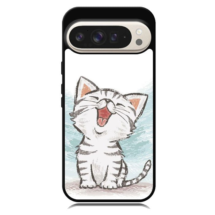 American Shorthair Happy Cat Google Pixel 10 | Google Pixel 10 Pro Case BC2231