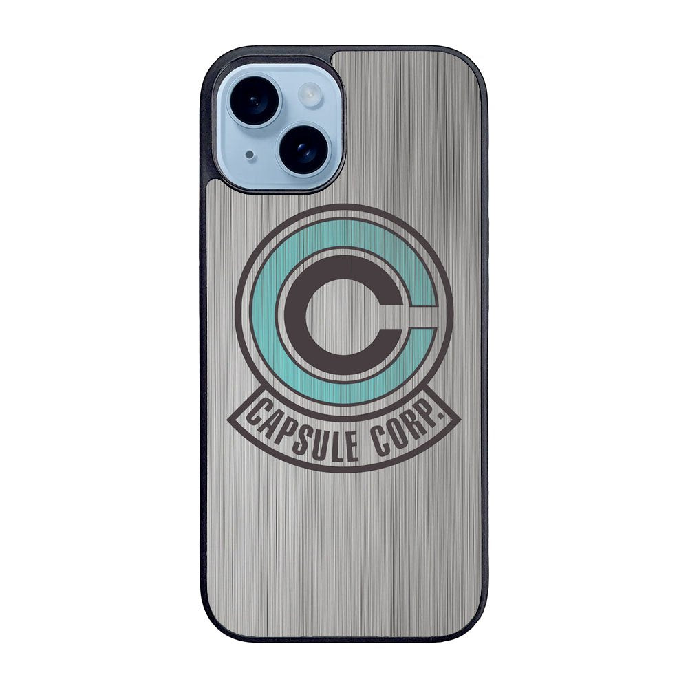 Capsule Corp Metal Logo Dragon Ball Z Case iPhone 15 BC2176