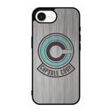 Capsule Corp Metal Logo Dragon Ball Z iPhone 17e Case BC2176