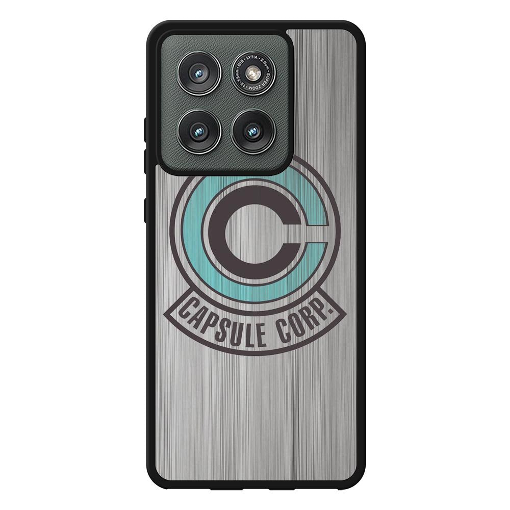 Capsule Corp Metal Logo Dragon Ball Z Case Motorola Moto Edge 2025 BC2176