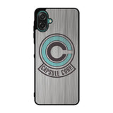 Capsule Corp Metal Logo Dragon Ball Z Case Samsung Galaxy A07 BC2176