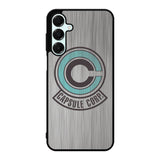 Capsule Corp Metal Logo Dragon Ball Z Samsung Galaxy A16 Case BC2176