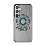 Capsule Corp Metal Logo Dragon Ball Z Samsung Galaxy A26 Case BC2176