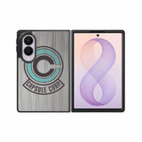 Capsule Corp Metal Logo Dragon Ball Z Samsung Galaxy Z Fold 8 Case BC2176