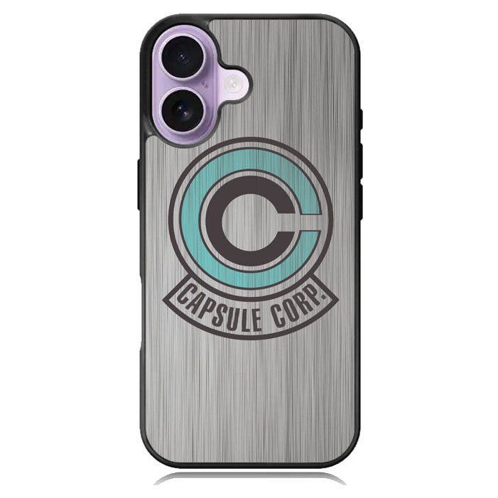 Capsule Corp Metal Logo Dragon Ball Z iPhone 17 Case BC2176