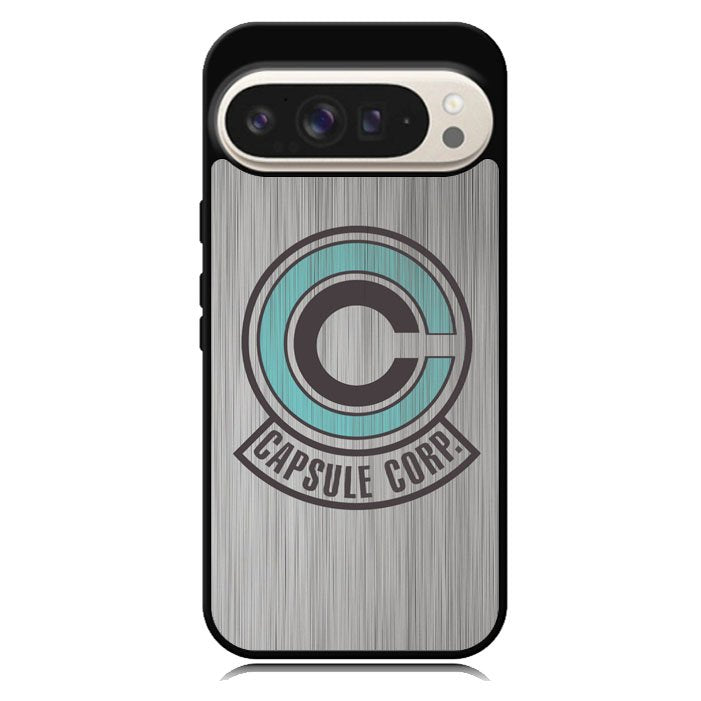 Capsule Corp Metal Logo Dragon Ball Z Google Pixel 10 | Google Pixel 10 Pro Case BC2176