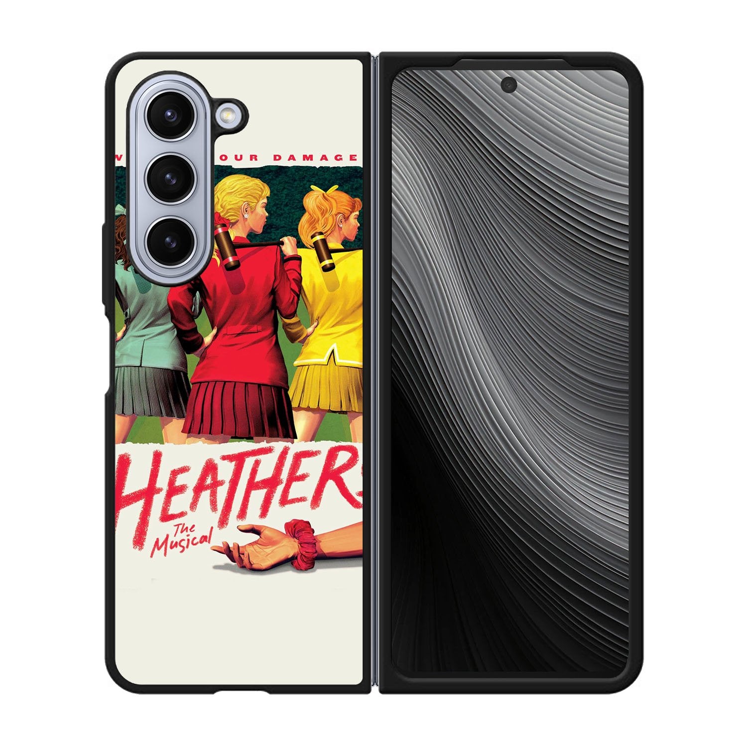 Heathers Broadway Musical Case Samsung Galaxy z Fold 5 5G BC2136