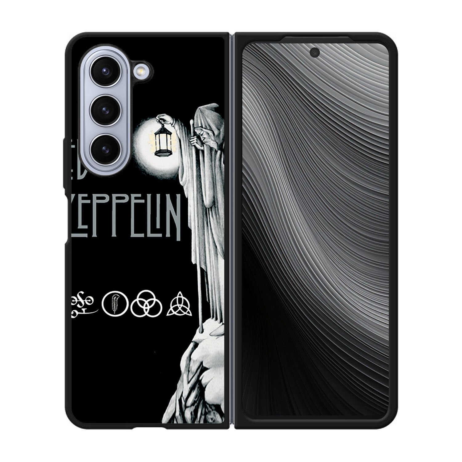 LED Zeppelin Darkness Case Samsung Galaxy z Fold 5 5G BC2163