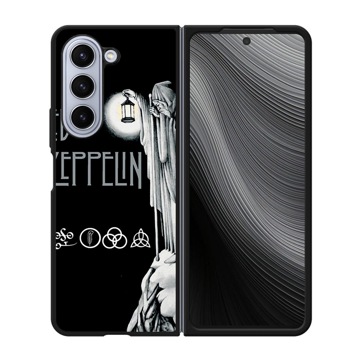 LED Zeppelin Darkness Case Samsung Galaxy z Fold 5 5G BC2163