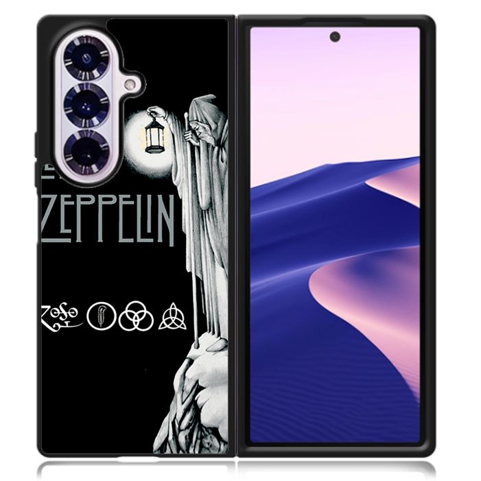 LED Zeppelin Darkness Samsung Galaxy Z Fold 7 5G Case BC2163