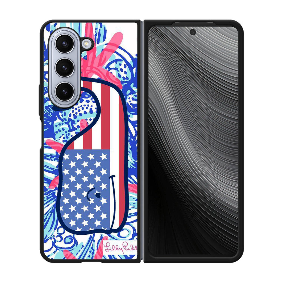 Lilly Pulitzer Vineyard Vines Case Samsung Galaxy z Fold 5 5G BC2170