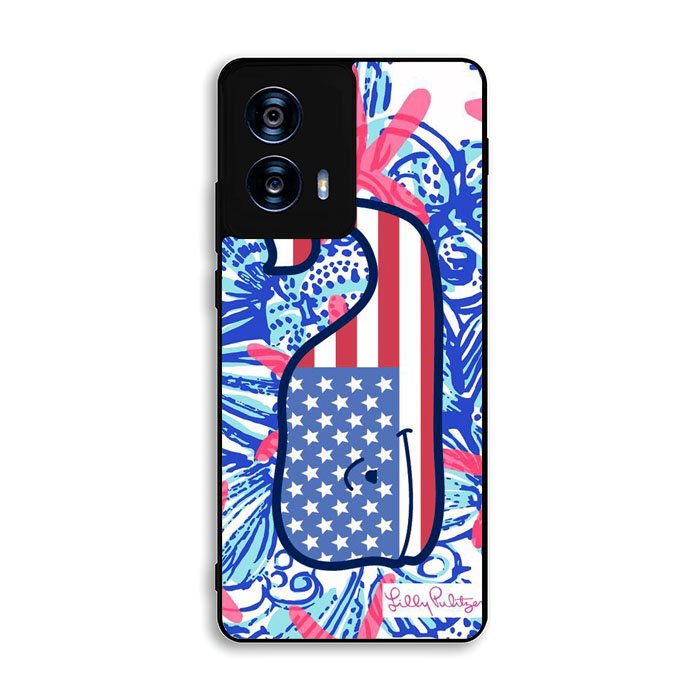 Lilly Pulitzer Vineyard Vines Motorola Moto G Power 5G 2024 Case BC2170