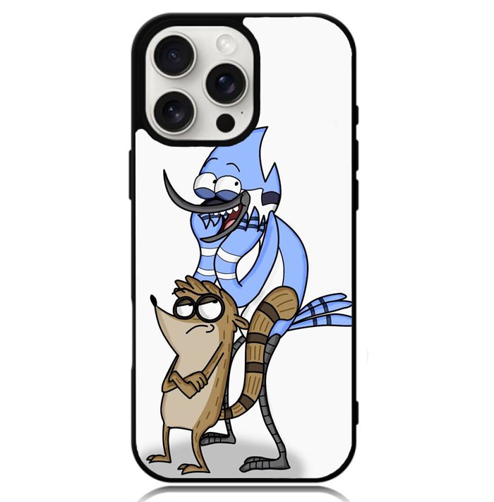 Mordecai Rigby Regular Show Case iPhone 16 Pro Max BC2075
