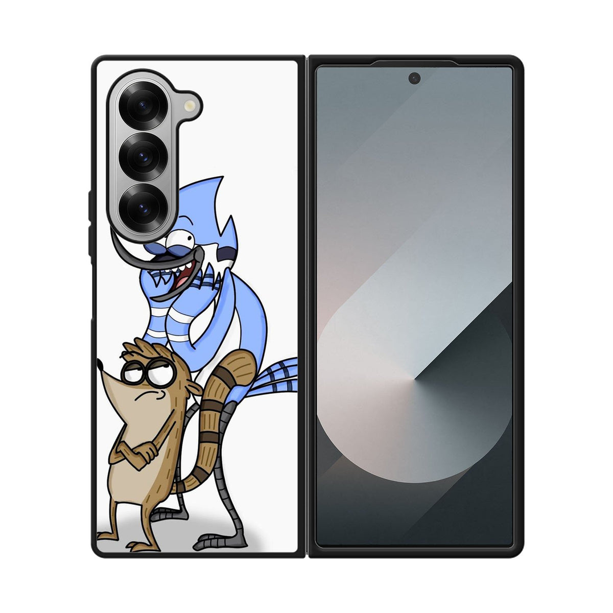 Mordecai Rigby Regular Show Case Samsung Galaxy Z Fold 6 5G BC2075