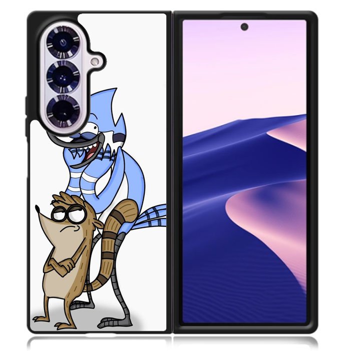 Mordecai Rigby Regular Show Samsung Galaxy Z Fold 7 5G Case BC2075