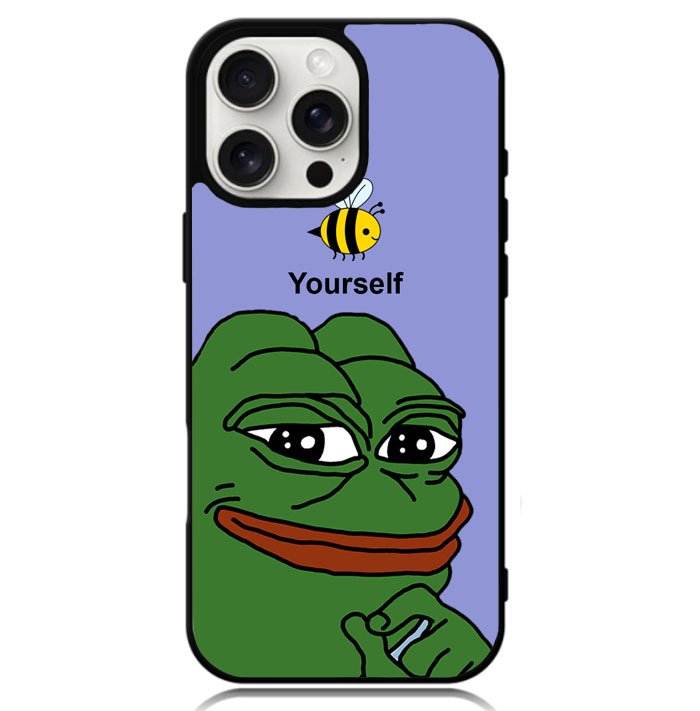 Pepe The Smug Frog Case iPhone 16 Pro Max BC2109