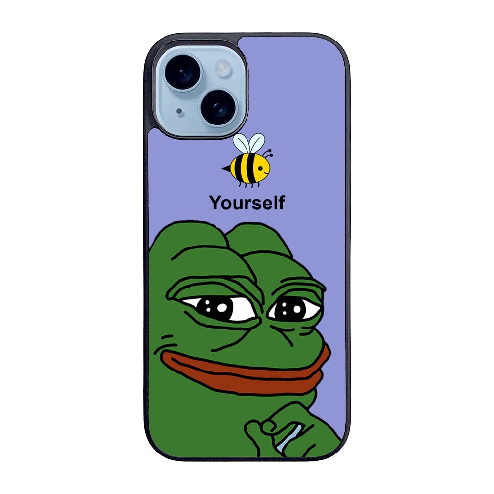 Pepe The Smug Frog Case iPhone 15 BC2109