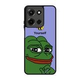 Pepe The Smug Frog Motorola Moto G 5G 2025 Case BC2109