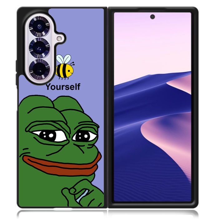 Pepe The Smug Frog Samsung Galaxy Z Fold 7 5G Case BC2109