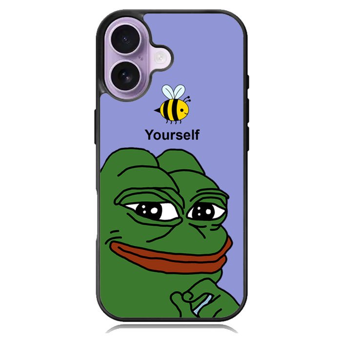 Pepe The Smug Frog iPhone 17 Case BC2109