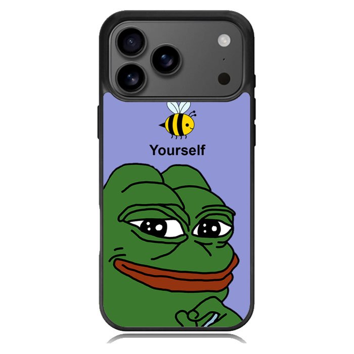 Pepe The Smug Frog iPhone 17 Pro Case BC2109
