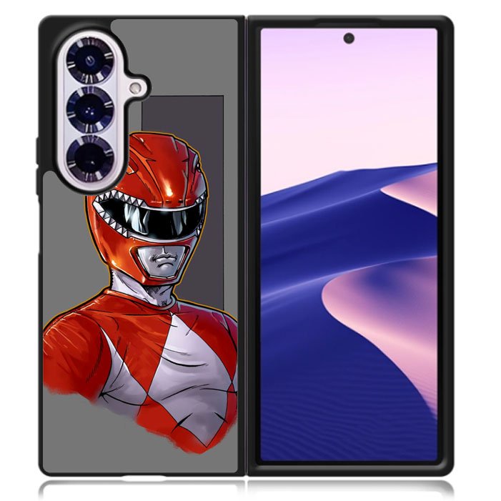 Power Rangers Red Samsung Galaxy Z Fold 7 5G Case BC2027