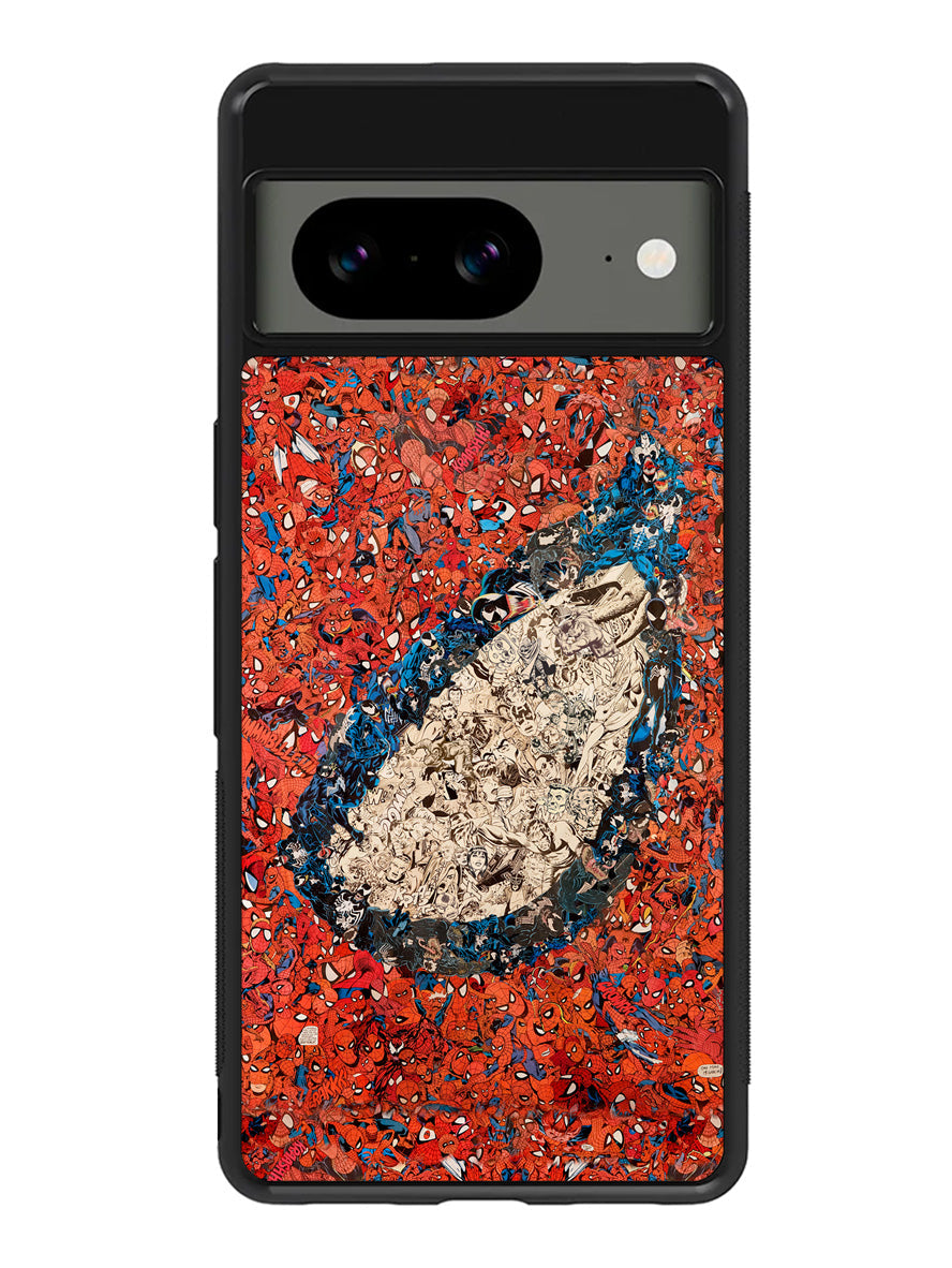 Spiderman Eye Collage Marvel Avengers Google Pixel 8a Case