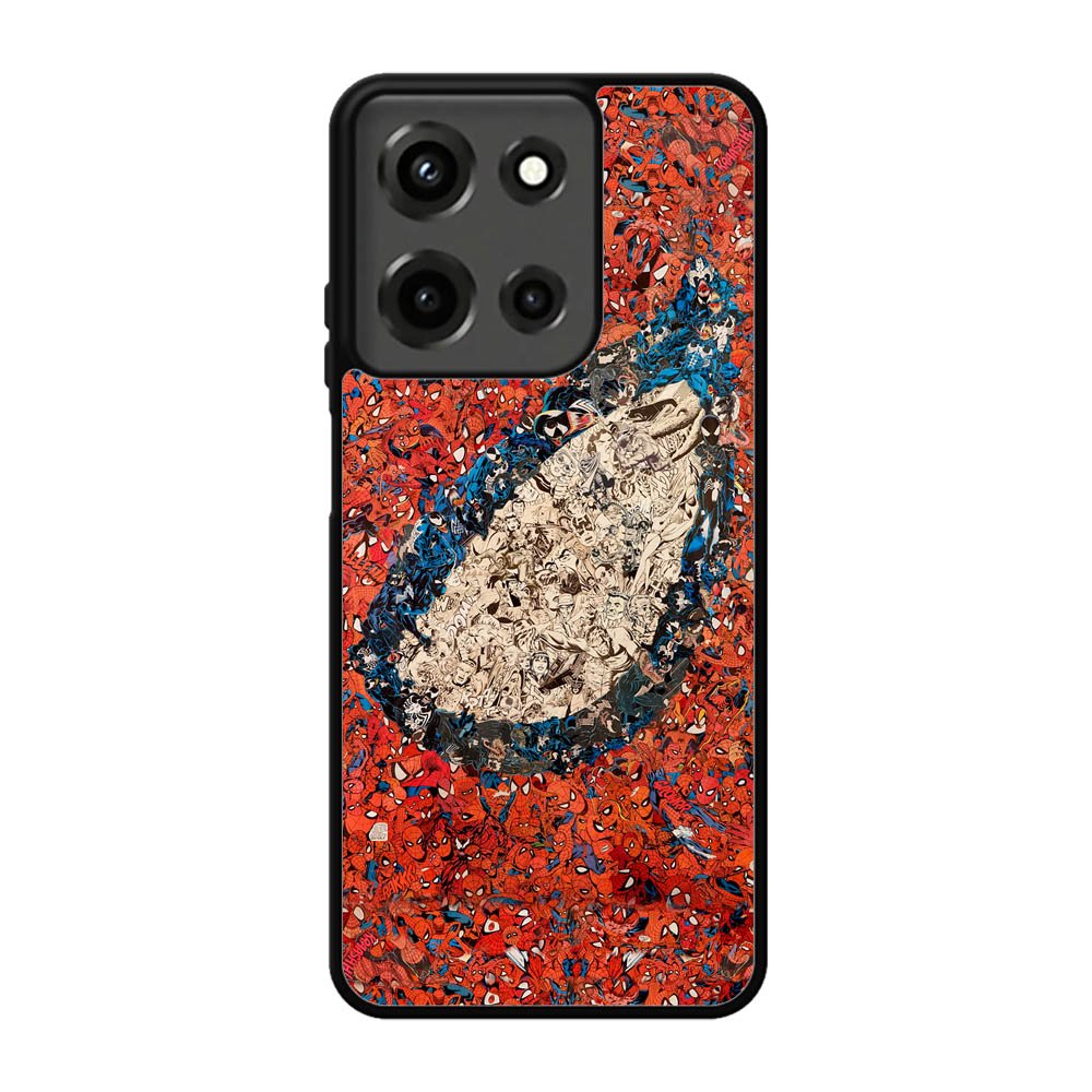 Spiderman Eye Collage Marvel Avengers Motorola Moto G 5G 2025 Case FE4046