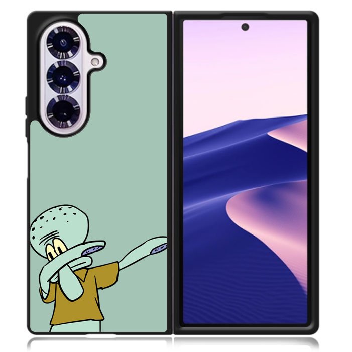 Squidward Dab Samsung Galaxy Z Fold 7 5G Case BC2057