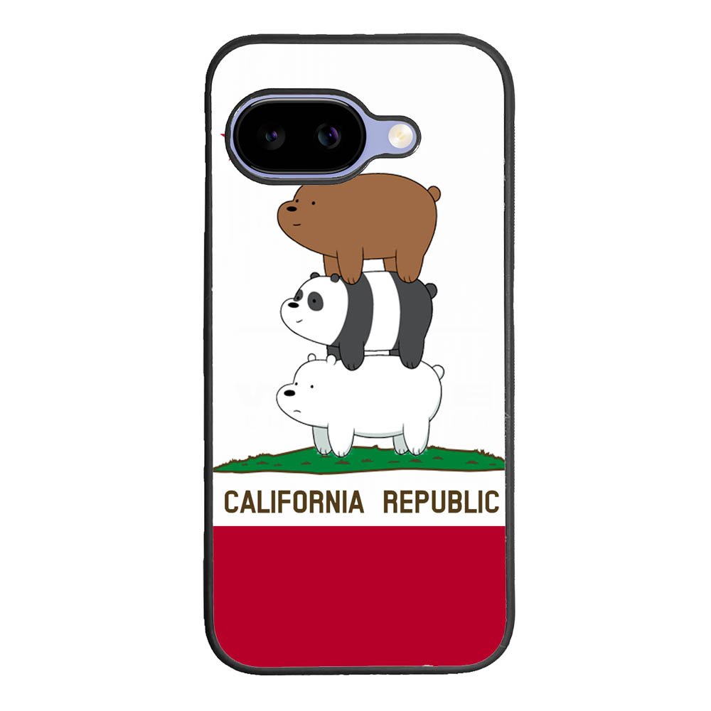 We Bare Bears California Republic Google Pixel 10A Case BC1994
