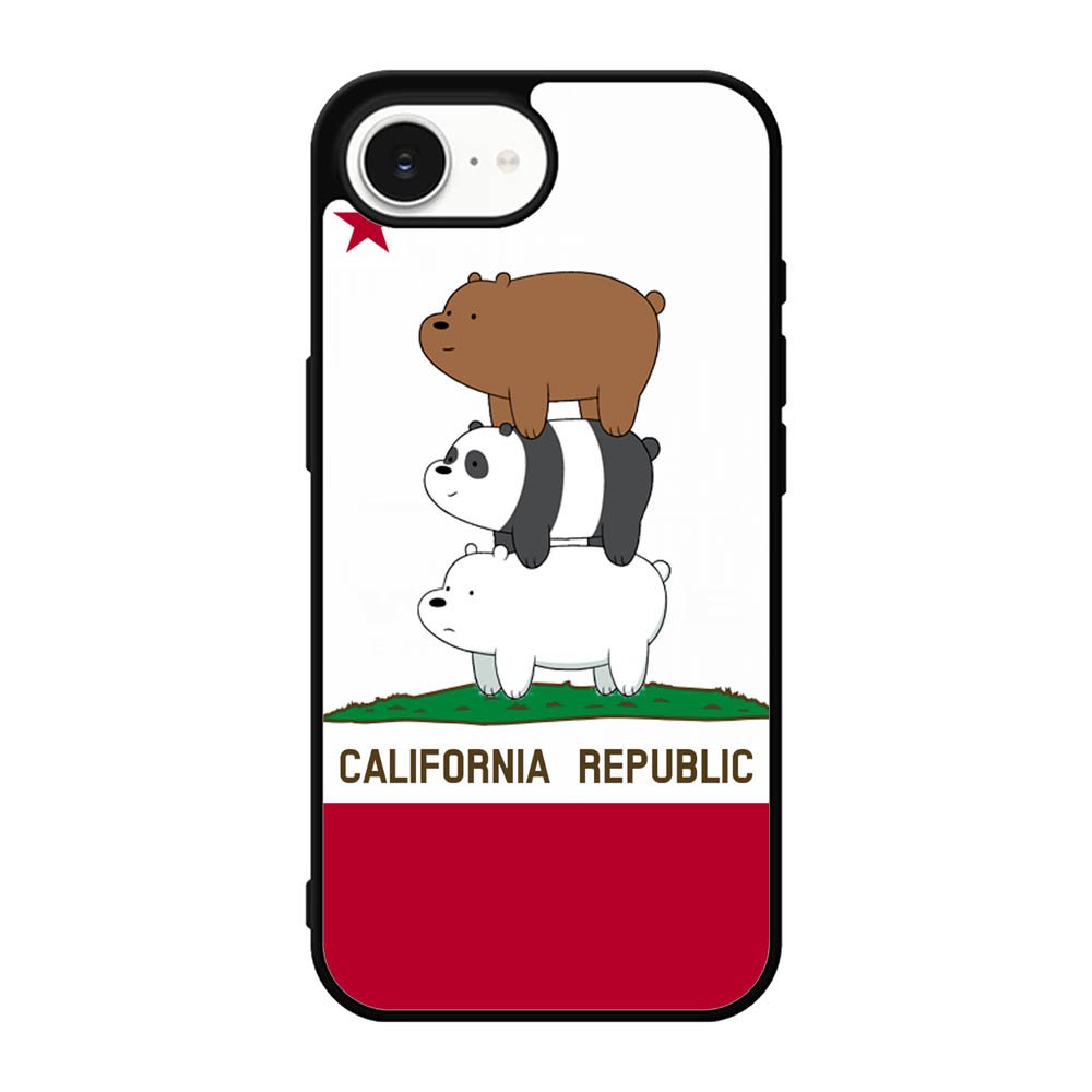 We Bare Bears California Republic iPhone 17e Case BC1994