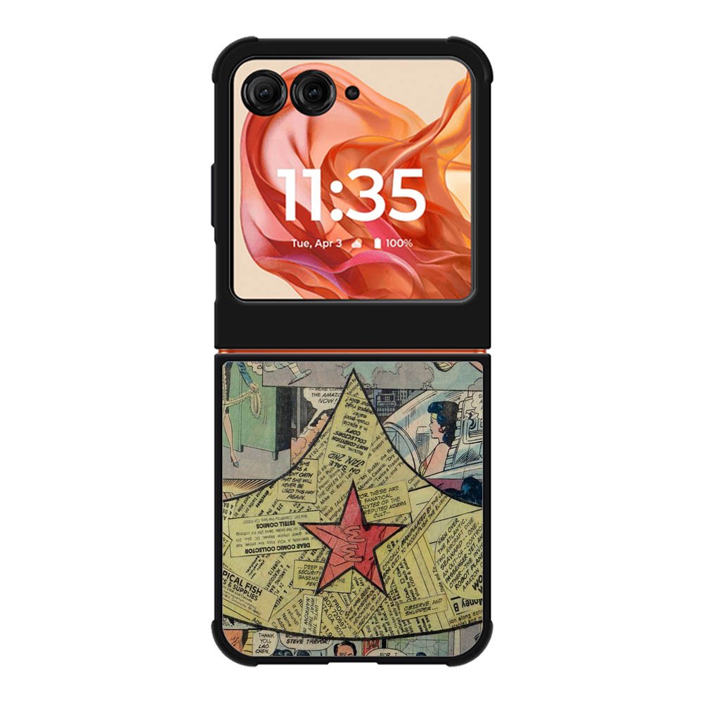 Wonder Woman Collage Motorola Moto Razr 2025/2024 , Moto Razr 60/50 Case BC1984