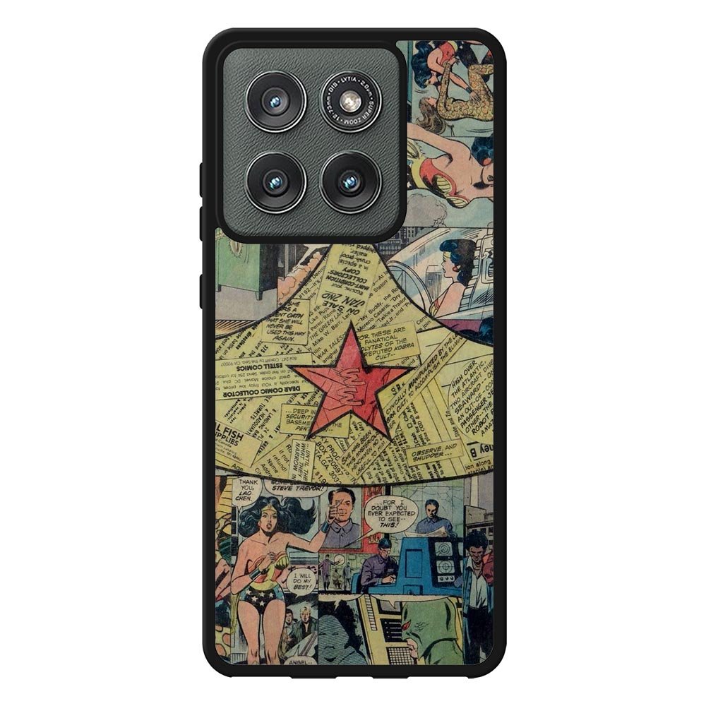 Wonder Woman Collage Case Motorola Moto Edge 2025 BC1984