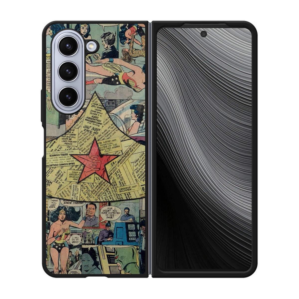 Wonder Woman Collage Case Samsung Galaxy z Fold 5 5G BC1984