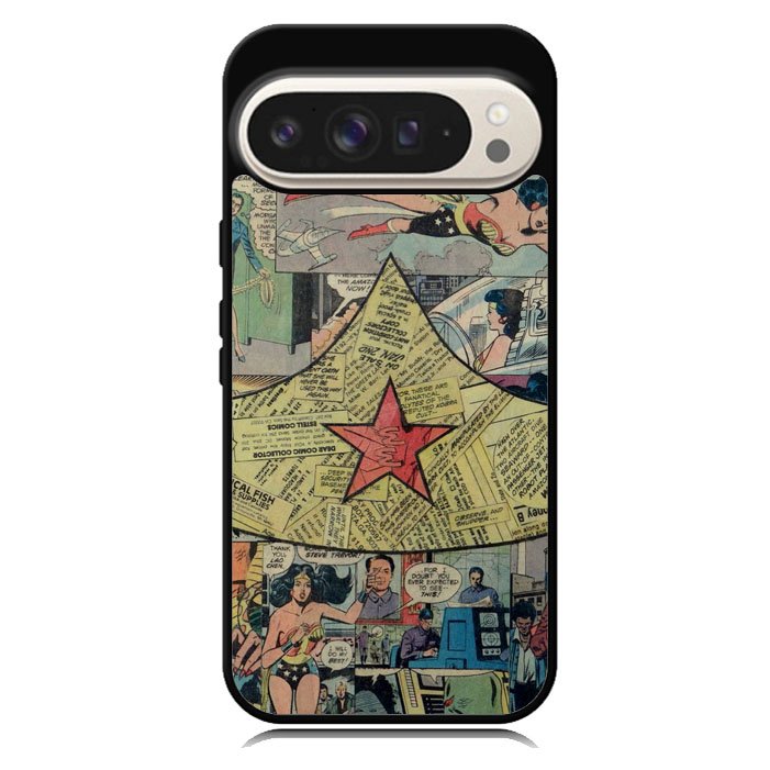 Wonder Woman Collage Google Pixel 10 | Google Pixel 10 Pro Case BC1984
