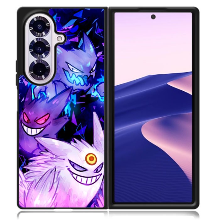 Gengar Sinister Pokemon Samsung Galaxy Z Fold 7 5G Case BC2222